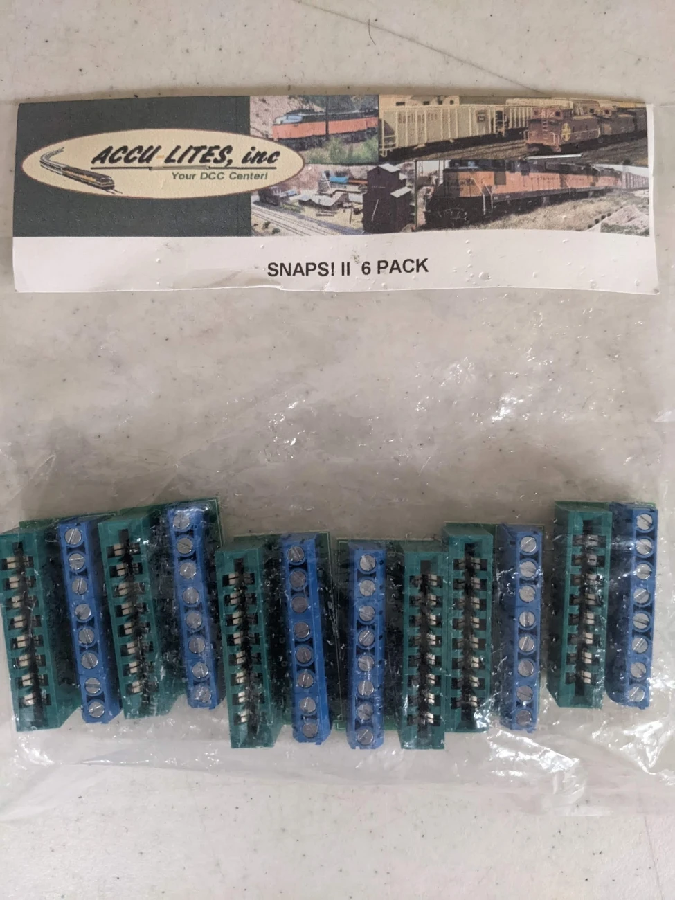 Accu Lites SNAPS! Wiring Connector For Tortoise Switch Machine 6-Pack -- 2020 Update With Wider Co 3 Accu Lites SNAPS! Wiring Connector For Tortoise Switch Machine 6-Pack -- 2020 Update With Wider Co