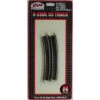 Atlas Code 55 Track W/Nickel-Silver Rail & Brown Ties -- 10" Radius Full Curve Pkg(6) - N -Model Train Toy Store lg150 2010