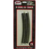 Atlas Code 55 Track W/Nickel-Silver Rail & Brown Ties -- 13-3/4" Radius Curve Pkg(6) - N -Model Train Toy Store lg150 2016