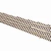 Atlas Code 55 Track W/Nickel-Silver Rail & Brown Ties -- #10 Turnout - Left Hand - N -Model Train Toy Store lg150 2054