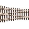 Atlas Code 55 Track W/Nickel-Silver Rail & Brown Ties -- 3.5 Wye Turnout - N -Model Train Toy Store lg150 2057