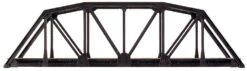 Atlas Through Truss Bridge Kit W/Code 55 Rail -- Silver - N