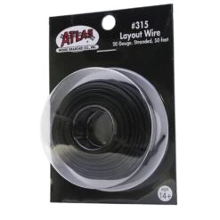 Atlas Layout Wire - Black 50 Feet - 0315
