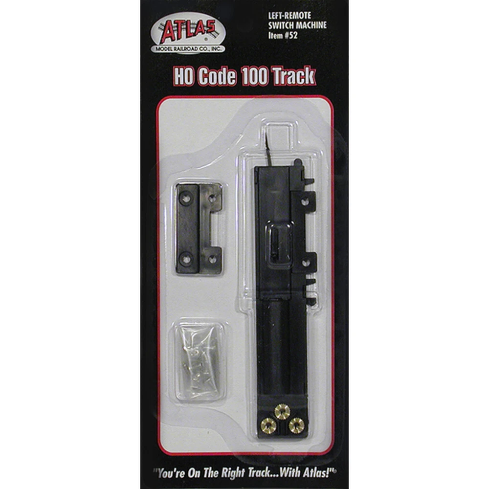 Atlas Code 100 Lefthand Remote Switch Machine - HO 3 Atlas Code 100 Lefthand Remote Switch Machine - HO