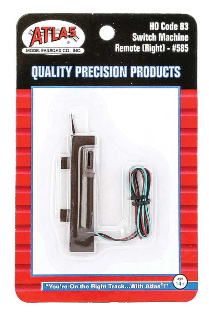 Atlas Code 83 Remote Switch Machine Right HO 3 Atlas Code 83 Remote Switch Machine Right HO