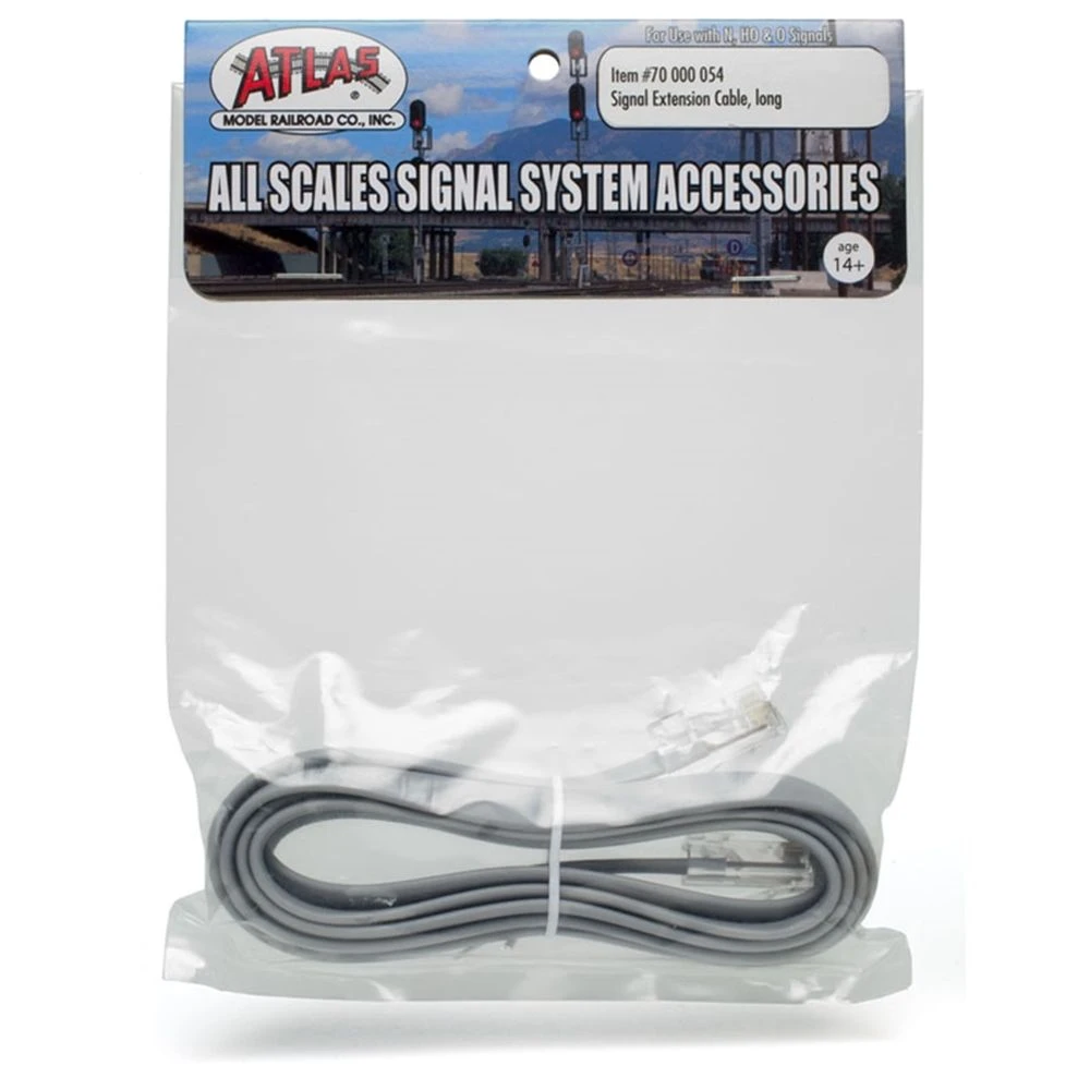 Atlas Signal Extension Cable - All Scales Signal System -- Long - 72" 183cm 3 Atlas Signal Extension Cable - All Scales Signal System -- Long - 72" 183cm