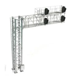 Atlas 2-Track Modern Cantilever Signal Bridge - All Scales Signal System -- 4 Signal Heads, Left-H
