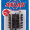 Atlas O 21st Century Track System? Nickel Silver Rail W/Brown Ties - 3-Rail -- Straight - 1-1/4" -Model Train Toy Store lg151 6015