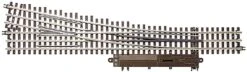 Atlas O 21st Century Track System? Nickel Silver Rail W/Brown Ties - 3-Rail -- #5 Turnout Left Han