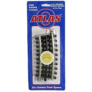 Atlas O O-36 Quarter Curve Section (4 Pcs)