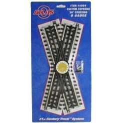 Atlas O 30 Degree Crossing - 3 Rail (1 Pc) - O