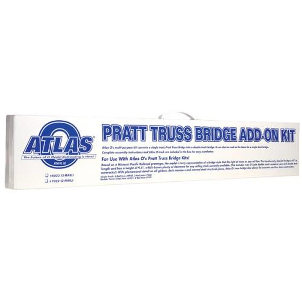 Atlas O Bridge Add-on Kit 3-Rail O 3 Atlas O Bridge Add-on Kit 3-Rail O