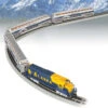 Bachmann McKinley Explorer Train Set -- Alaska Railroad - N -Model Train Toy Store lg160 24023