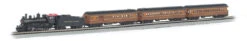 Bachmann The Broadway Limited -- 4-6-0 Loco, 3 60' Heavyweight Cars, 34 X 24" Track Oval, Power Pa