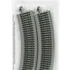 Bachmann Curved Track W/Nickel Silver Rail & Gray Roadbed - E-Z Track? -- 15" Radius Pkg(4) - HO