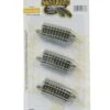 Bachmann E-Z Track? W/Nickel Silver Rail & Gray Roadbed -- 14" Radius Curve Quarter Section Pkg(6) -Model Train Toy Store lg160 44833