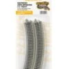 Bachmann E-Z Track? W/Nickel Silver Rail & Gray Roadbed -- Auto-Reversing System 11-1/4" Radius Cu -Model Train Toy Store lg160 44849