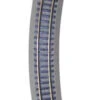 Bachmann Bulk E-Z Track? W/Nickel Silver Rail -- 11-1/4" Radius Curve Pkg(50) - N -Model Train Toy Store lg160 44880