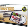Bachmann E-Z Track? W/Nickel Silver Rail & Gray Roadbed -- World Greatest Hobby Track Pack - N -Model Train Toy Store lg160 44896