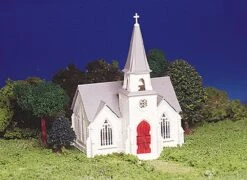 Bachmann Plasticville Classic Kit - Cathedral - HO