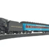 Bachmann North Pole Express - Standard DC -- 2-6-2 Steam Locomotive, 2 Passenger Cars; Track Oval, -Model Train Toy Store lg160 751