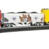 Bachmann BSA? Boy Scouts Of America All American - Standard DC -- EMD F7A, 3 Cars, 47 X 38" E-Z Tr -Model Train Toy Store lg160 775