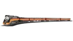 Bachmann Daylight Special - Standard DC -- Southern Pacific 4-8-4 GS-4, 3 Cars, 81 X 45" E-Z Track