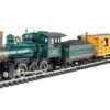 Bachmann Cowcatcher Train Set - Standard DC -- 4-6-0 Locomotive, Animated Stock Car, Caboose, Trac 2 Bachmann Cowcatcher Train Set - Standard DC -- 4-6-0 Locomotive, Animated Stock Car, Caboose, Trac -Model Train Toy Store lg160 90040