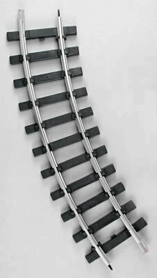 Bachmann Steel Alloy Track W/Plastic Ties - Curved -- Pkg(50) - G - 94601