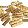 Bachmann Rail Joiners -- For European-Style Track W/Brass Rail Pkg(24) - G -Model Train Toy Store lg160 94657