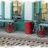 Bar Mills Scale Mod. Works REA Baggage Cart -- Kit Pkg(2) - HO -Model Train Toy Store lg171 782