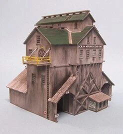 Blair Line Cash Mine Works Ore House -- Kit - 7-1/2 X 8-1/2" - HO