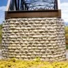 Chooch Enterprises Cut Stone Bridge Pier -- Pointed End, Double Track 5 3/4 X 2 X 3 3/4" - HO -Model Train Toy Store lg214 8432