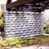 Chooch Enterprises Double Cut Stone Bridge Abutment -- Double Track 5.25 X 3.75" - HO