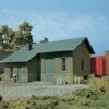 Design Preservation Models Freight Depot - Kit - Woodland Scenics DPM Landmark Structures? -- 100 -Model Train Toy Store lg243 10700