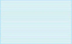 Kadee Street Decals -- Solid/Solid - White - HO