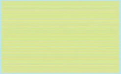 Kadee Street Decals -- Solid/Solid - Yellow - HO