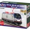 Kato Amtrak ACS-64 Amfleet I Starter Set -- Amtrak (Phase VI Scheme) Loco, 3 Amfleet I Coaches & C -Model Train Toy Store lg381 1060042
