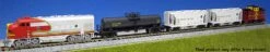 Kato Diesel Freight Train-Only Set - Standard DC -- Santa Fe (Train Only) - N