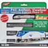 Kato Amfleet And Viewliner Intercity Express Train-Only Set - Ready To Run -- Amtrak P42 (Phase V -Model Train Toy Store lg381 1066285