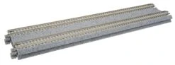 Kato Concrete Tie Double Track Straight -- 9-3/4" 248mm Pkg(2) - N