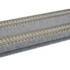 Kato Concrete Tie Double Track Straight -- 7-5/16" 186mm Pkg(2) - N