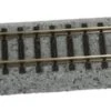 Kato Straight Roadbed Track Section - Unitrack -- 4-7/8" 12.4cm Pkg(4) - N