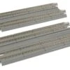 Kato Straight Double Concrete Slab Track - Unitrack -- 4-7/8" 12.4cm Pkg(2) - N -Model Train Toy Store lg381 20025