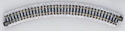 Kato Curved Roadbed Track Section - Unitrack -- 45-Degree, 9-3/4" 249mm Radius - N