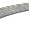 Kato Curved Double Concrete Tie Superelevated Track - Unitrack -- 18-7/8 & 17-5/8" 480 & 447mm Ra