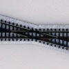 Kato Track Crossings - 15-Degree, 7-5/16" 186mm -- Right - N