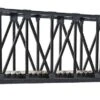 Kato Single Truss Bridge - 248mm 9-3/4" -- Black - N