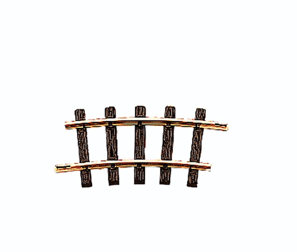 LGB Of America Curved Track R1 (Dia: 4' 3") -- 15 Degree - G 12 Pieces 3 LGB Of America Curved Track R1 (Dia: 4' 3") -- 15 Degree - G 12 Pieces