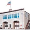 Life-Like Hampden Fire Engine House #46 -- Kit - 6-1/4 X 8-3/8" 15.9 X 21.3cm - HO -Model Train Toy Store lg433 1390